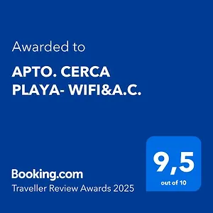 Apto. Cerca Playa- Wifi&a.c. España